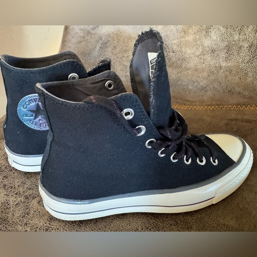 Converse Chuck 70 “Color Fade” Black/Cyber Grey/Deep Sleep High-Top Sneakers - Picture 3 of 12
